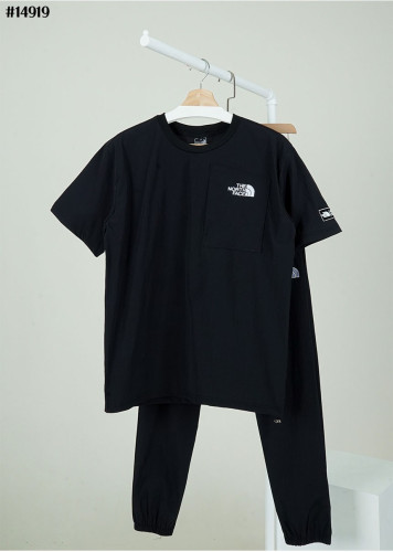 🔆 [THE NORTH FACE] 노스페이스 남여공용 자수 로고 우븐 스트링 탑 & 포켓 조거 팬츠 셋 🔆
