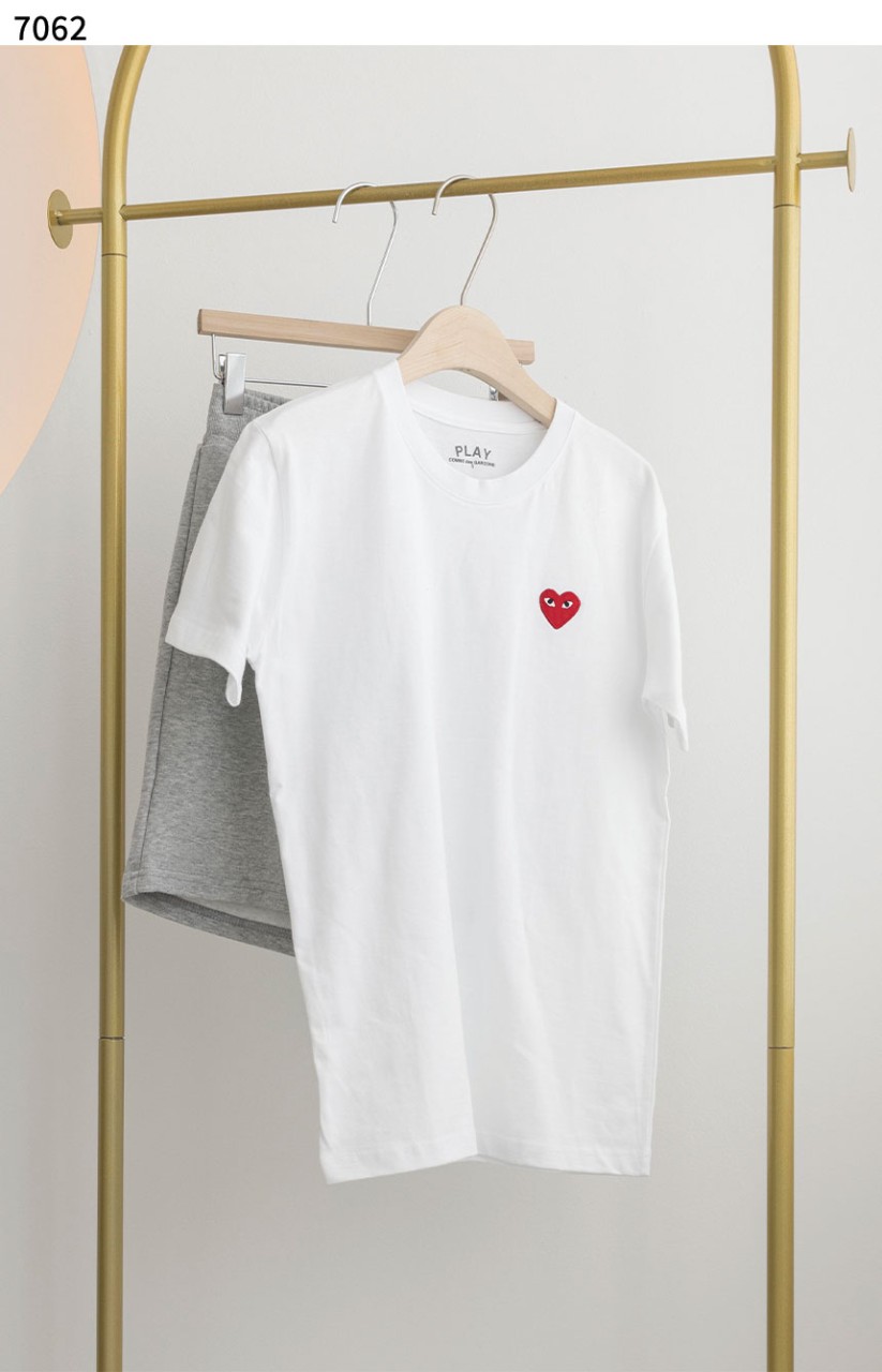 #꼼데가르송 [COMME des GARCONS] 레드 하트 로고 트레이닝 세트 신상입고💢 #세트 #7062
