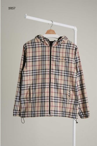 🔆 [BURBERRY] 버버리  EKD로고 클래식 체크 후드 자켓 🔆
