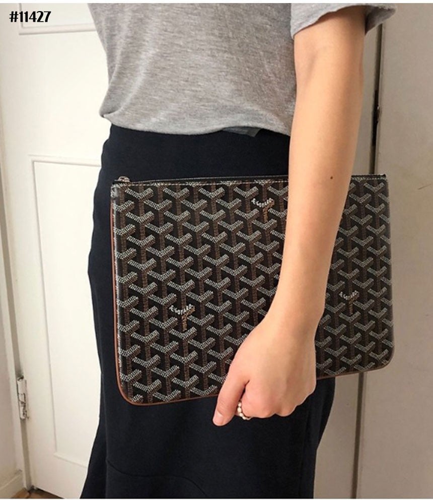 🔆 [GOYARD] 고야드 남여공용 세나 파우치 클러치백 MM 🔆