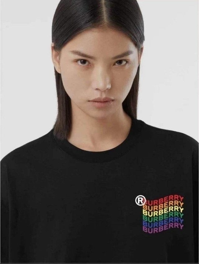 💕 버** 레인보우 깃발 반팔티