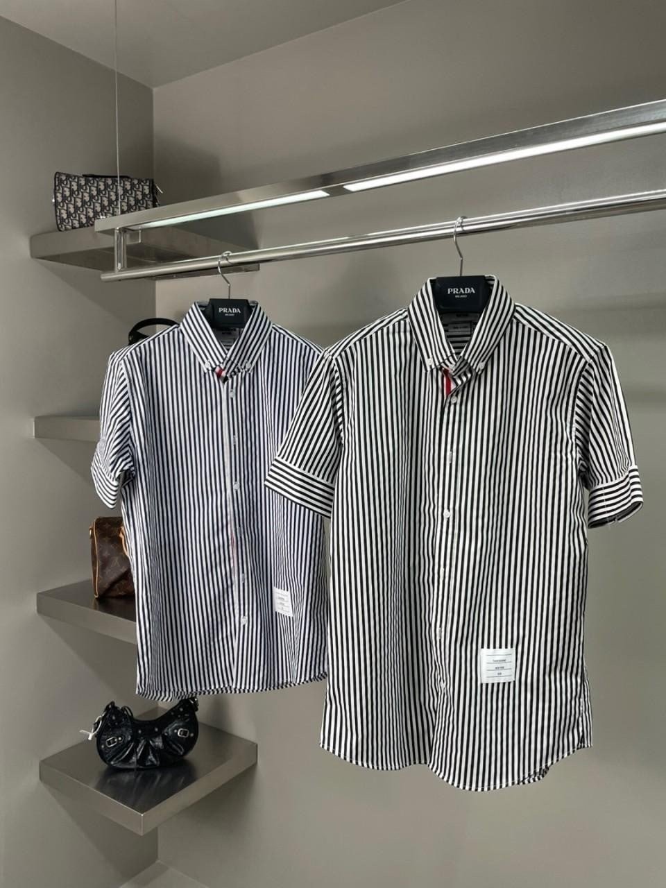 💕 톰* 스트라이프 반팔 셔츠 2color
