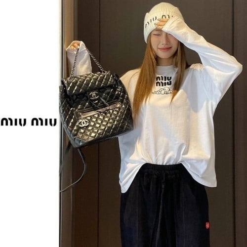 💕 미*** 자수 저지 티셔츠 (20수)