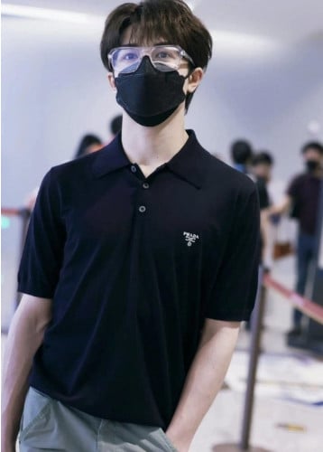💕 프** 25 자수로고 피케 폴로 니트 반팔티셔츠 - 수입