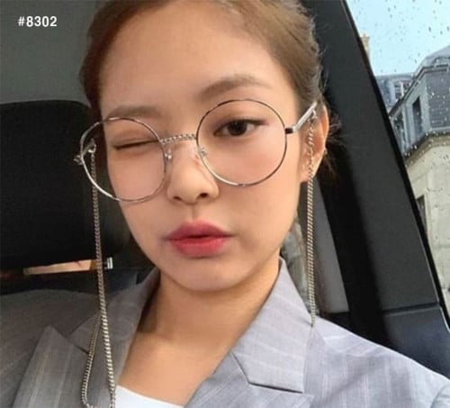 🍀 [CHANEL] 샤넬 빈티지 라운드 체인 실버 안경 🍀