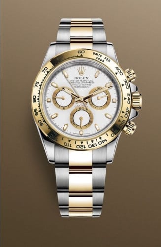 로렉* 데이토나 화이트다이얼 콤비