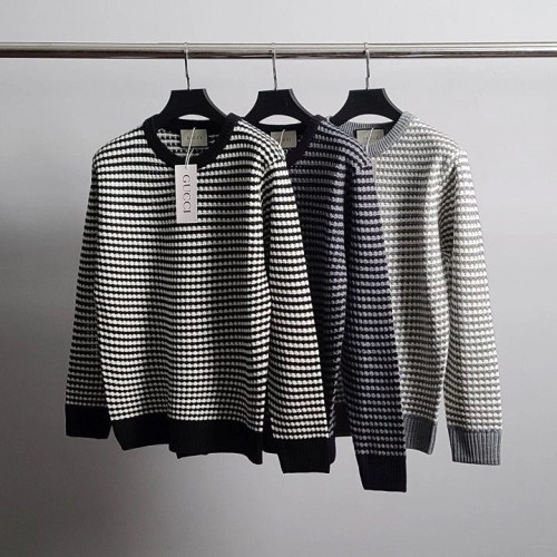 구찌 체스 패턴 와플 니트