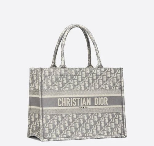 디올 북토트백 그레이