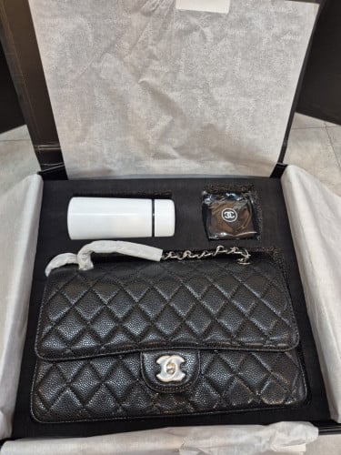 샤넬 캐비어 클래식백 3종 세트