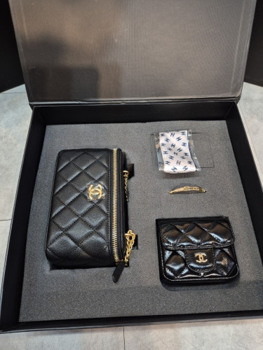 샤넬 베니티 블랙 4종 세트