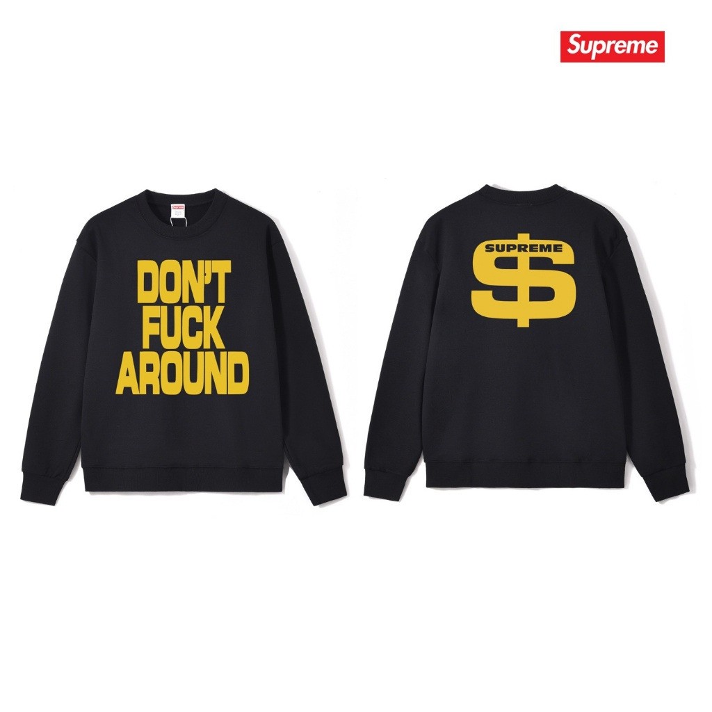 슈프림 달러 로고 맨투맨