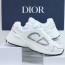 디올 GPO02 B30 메쉬 테크니컬 패브릭 화이트 스니커즈