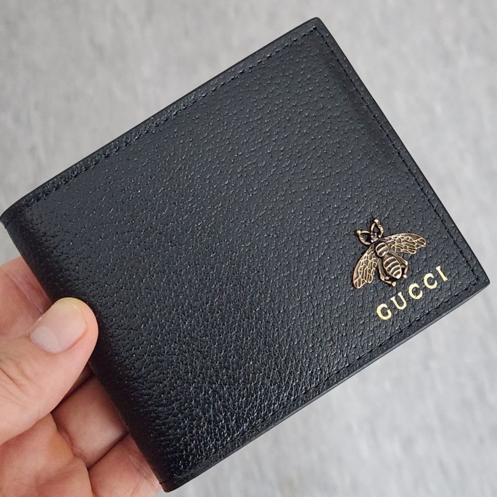 구찌 12 에니멀리에 레더 반지갑