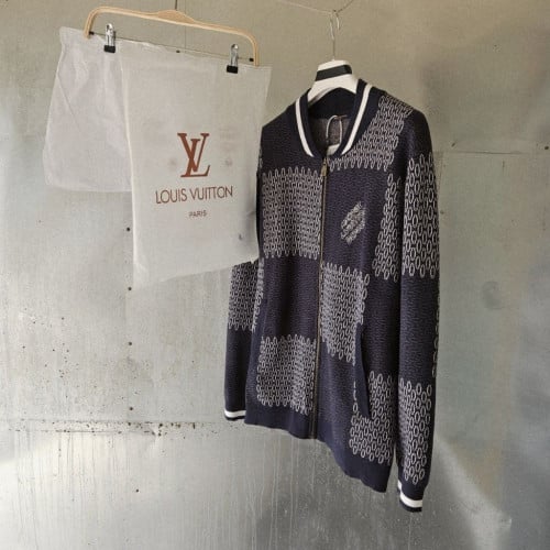 루이비통 다미에 퀼티드 코튼 보머 집업