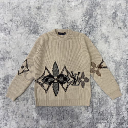 루이비* 25 그래픽 모노그램 플라워 니트