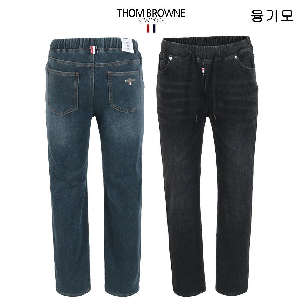 💕 톰* 융털본딩 히든밴드 베이직핏 테이퍼드 팬츠