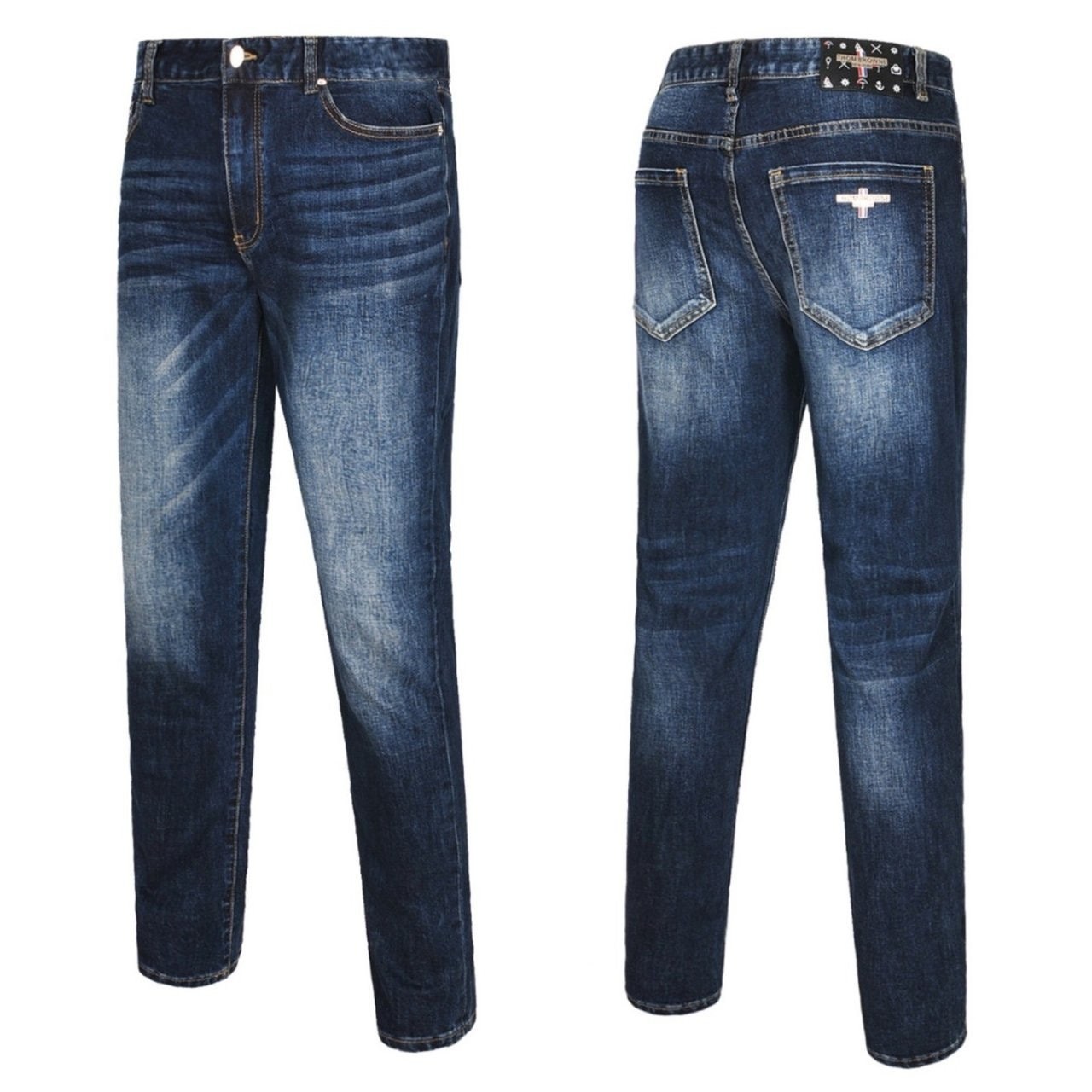 💕 톰* 메탈 레더패치 진청워싱진(여성사이즈 추가)