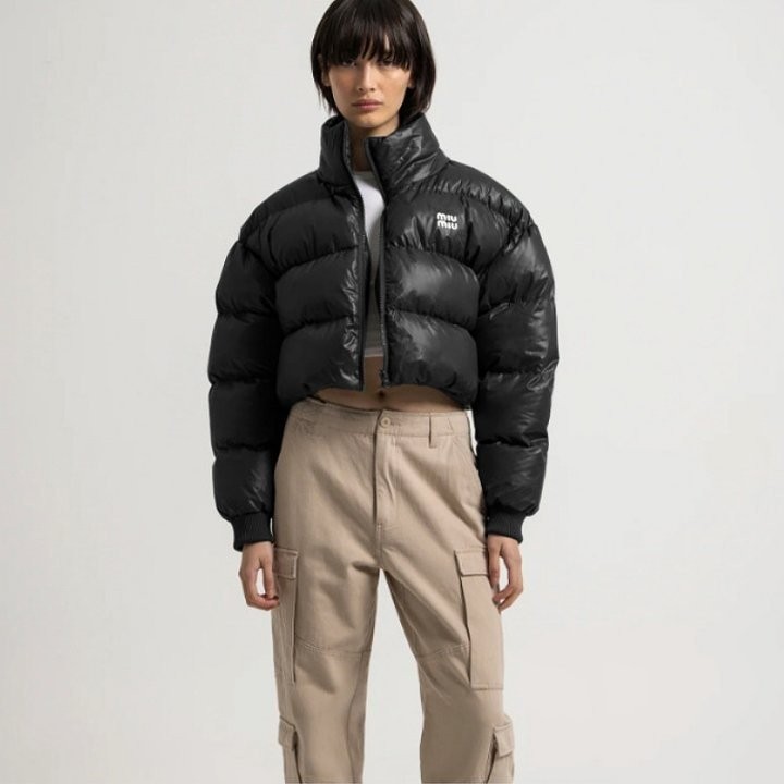 MU 영문로고 패딩