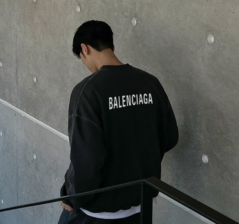 BLC 기모 에센셜 피그먼트 맨투맨