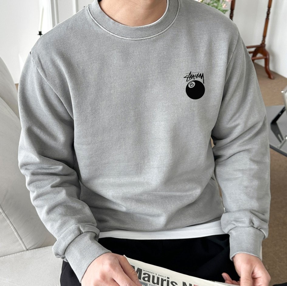 SY 워싱 피그먼트 맨투맨