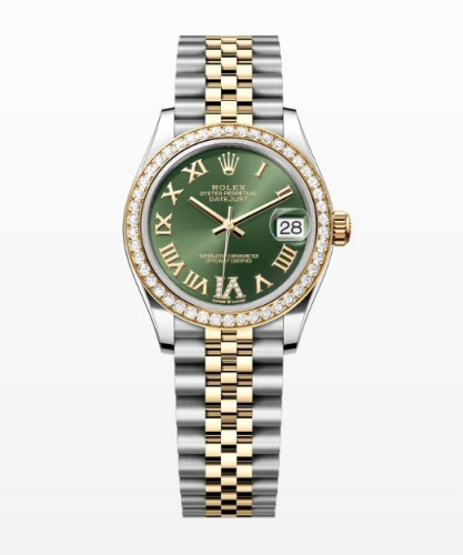 로렉* 데이저스트 올리브그린 로마 다이아 31mm
