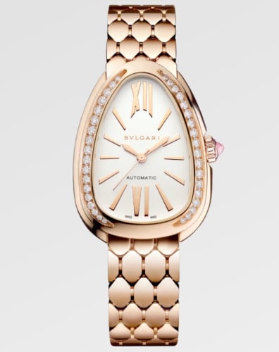 불가* 세르펜티 세두토리 워치 로즈골드 화이트다이얼 다이아