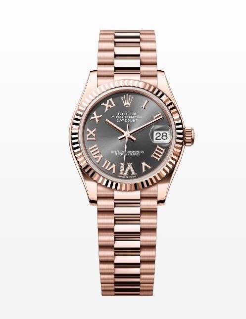 로렉* 데이저스트 에버로즈골드 다크그레이다이얼 로마 31mm