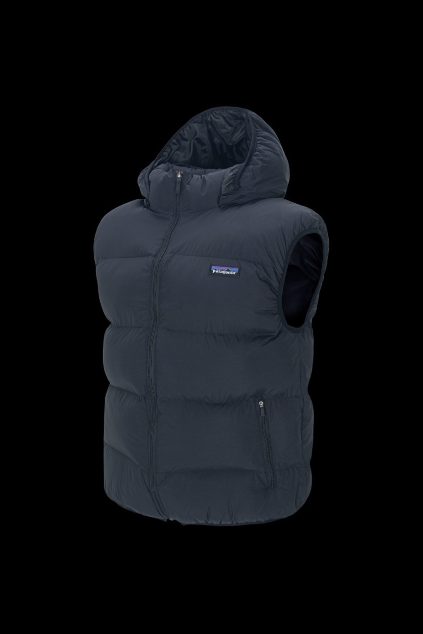 <파타고니아 후드 탈부착 조끼패딩>