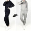 <나이키 기모 맨투맨 조거 세트>