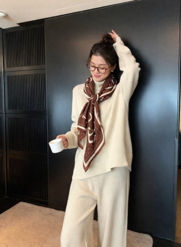 💕 펜* 실크 써클이니셜 스카프