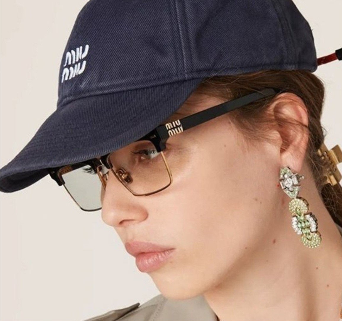 💕 미*** 로고 로프 볼캡 ✔수입