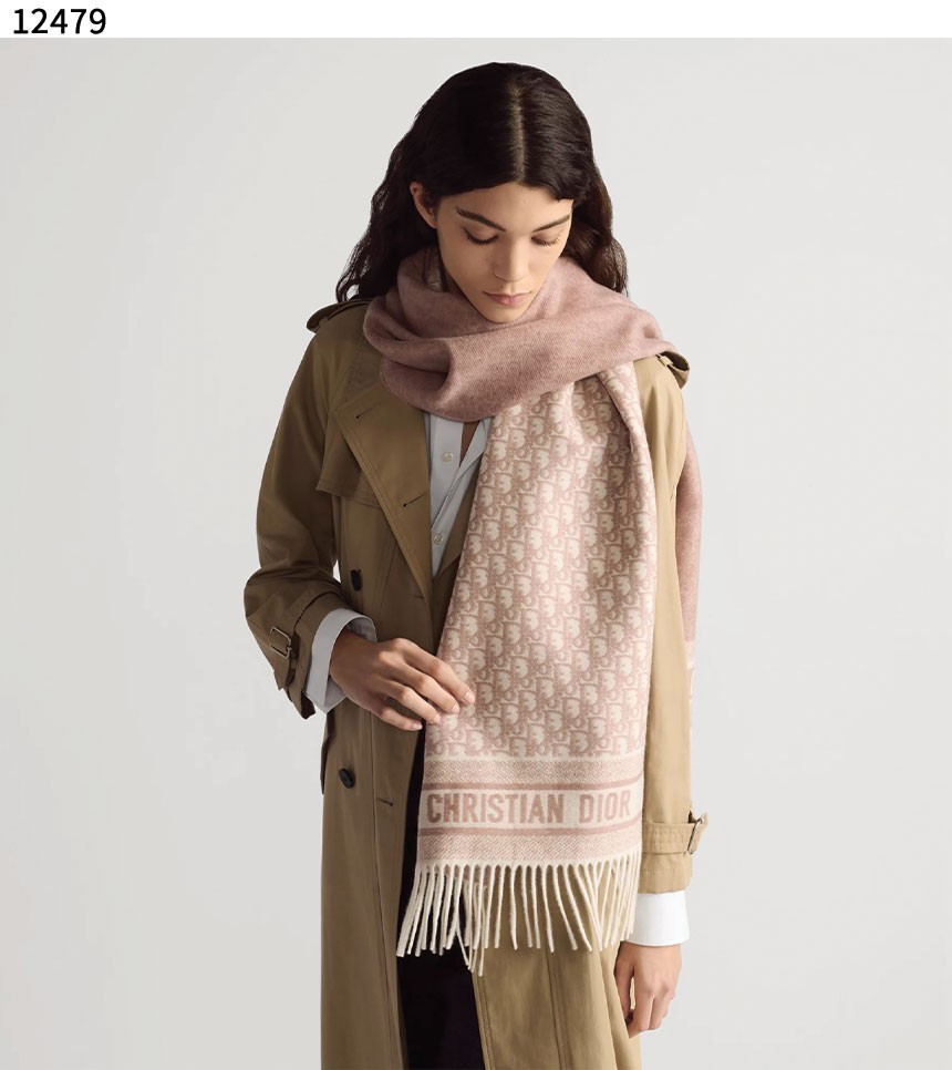 #디올 [Christian Dior] 수입프리미엄급 Dior Oblique 울 머플러 신상 입고💢 #태그 #머플러 #12479