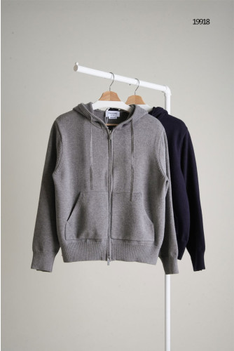 🔆 [THOM BROWNE] 톰브라운 캐릭터 후드 풀집업 가디건🔆