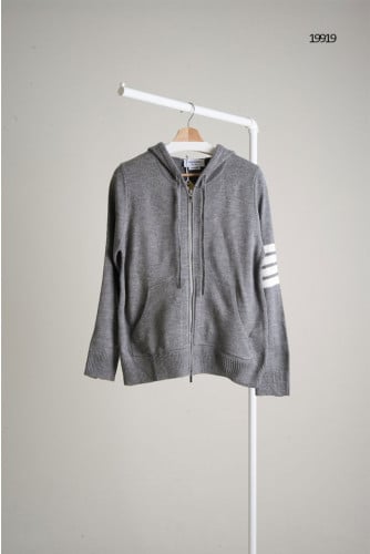 🔆 [THOM BROWNE] 톰브라운 4바 보트 자가드 풀집업 가디건🔆