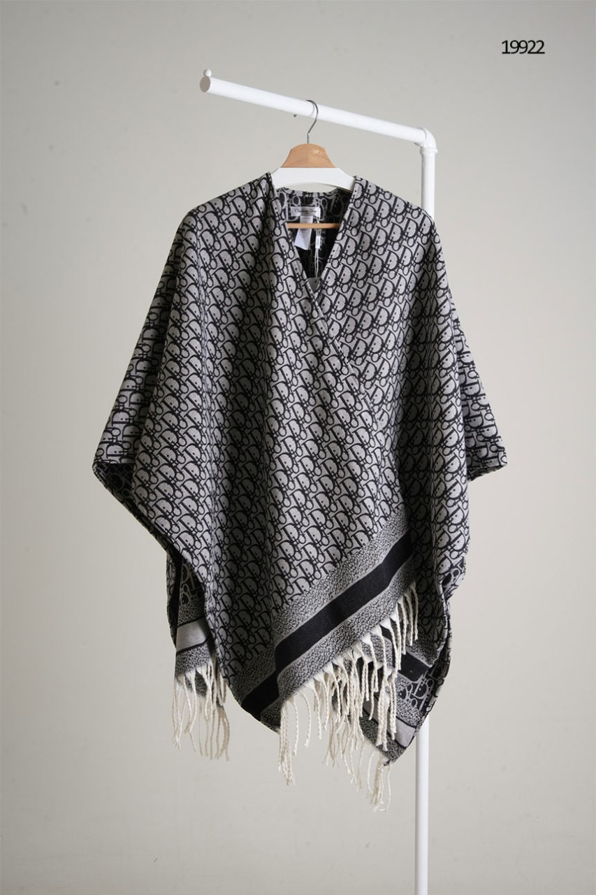 🔆 [DIOR] 크리스찬 디올 오블리크 여성 캐시미어 케이프 🔆