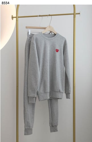 #꼼데가르송 [COMME des GARCONS] 라운드 맨투맨 & 조거팬츠 기모 세트 신상입고💢 #세트 #8554