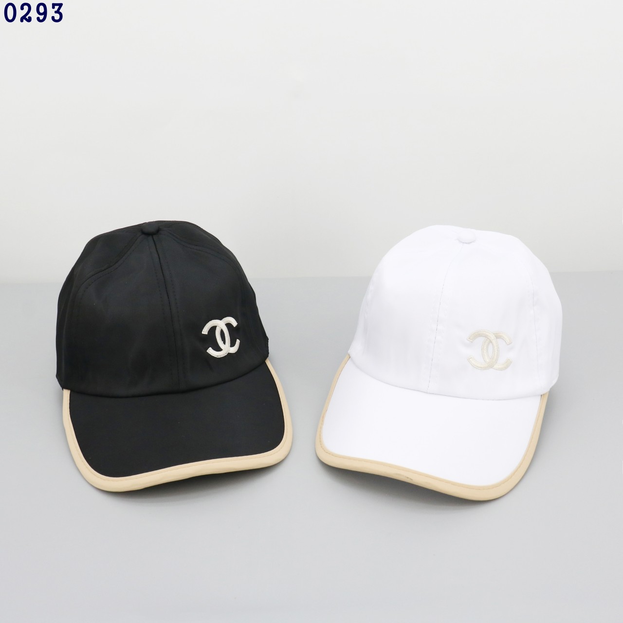 👹샤넬 옆 자수 로고 볼캡 모자👹