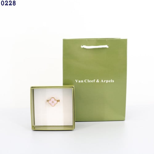 👹반클리프 알함브라 링 핑크👹