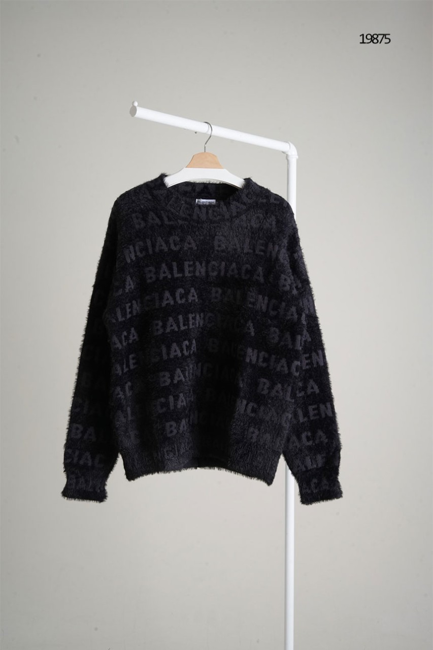 🔆 [BALENCIAGA] 발렌시아가  피티드 스웨터 블랙  🔆