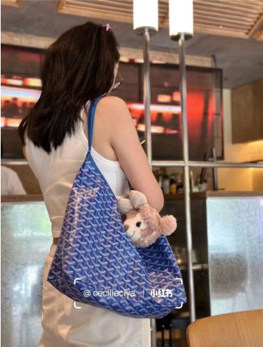 💕 고** 고급 보헴 호보백 블루