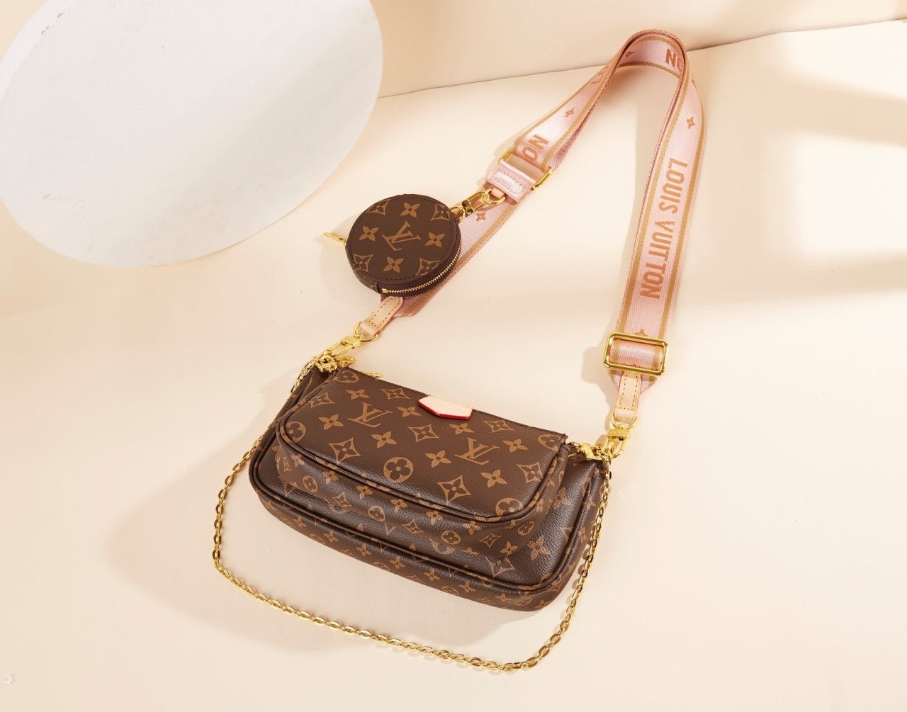 💕 루* 고급 멀티포쉐트 악세수아 핑크