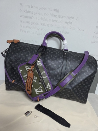 💕 루* 패치워크 블랙모노 여행구