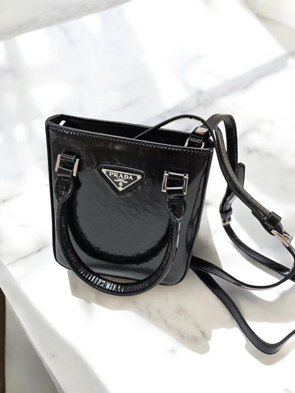 💕 프** 브러시드 스몰 토트백