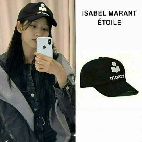 💕 이** 마랑 수입 자수로고 볼캡