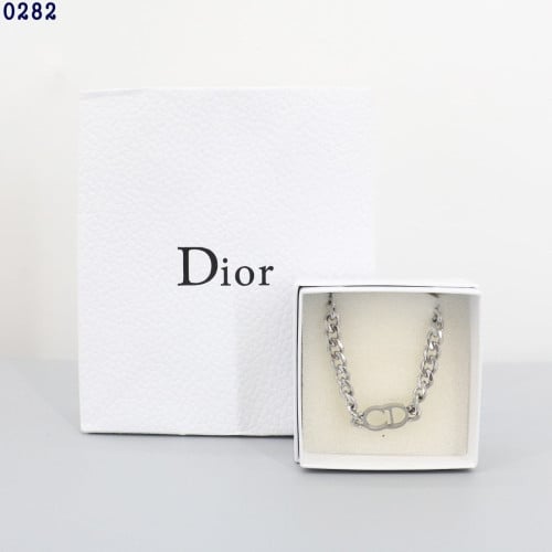 💕 디* 볼드체인 로고 목걸이