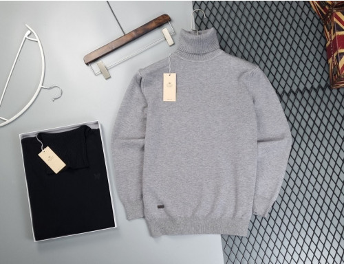 💕 보** 로고 울캐시 목폴라 니트➡️수입풀