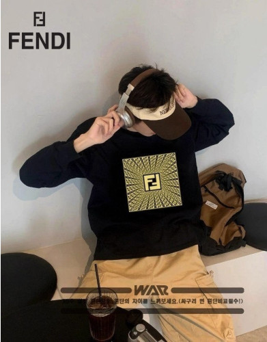 💕 펜* ff사각 블랙홀 디자인 밍크양기모 티셔츠