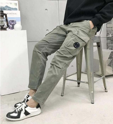 💕 C* 컴퍼니 기모 절개 카고 밴딩 팬츠