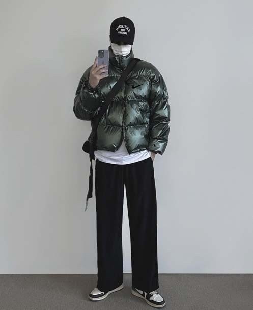 💕 나** 글로시 메탈 투웨이 패딩