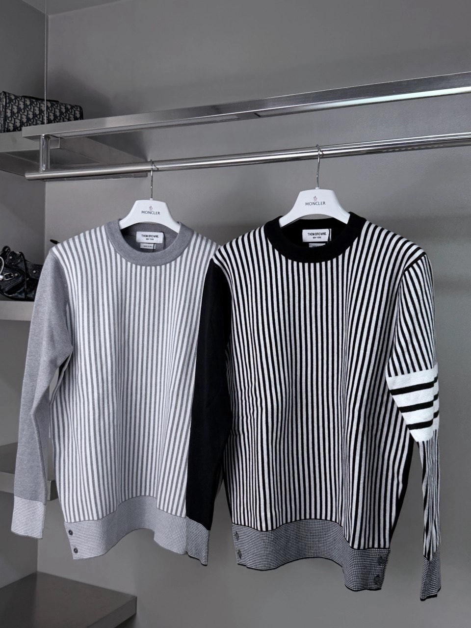 💕 톰* 스트라이프 캐시미어 니트